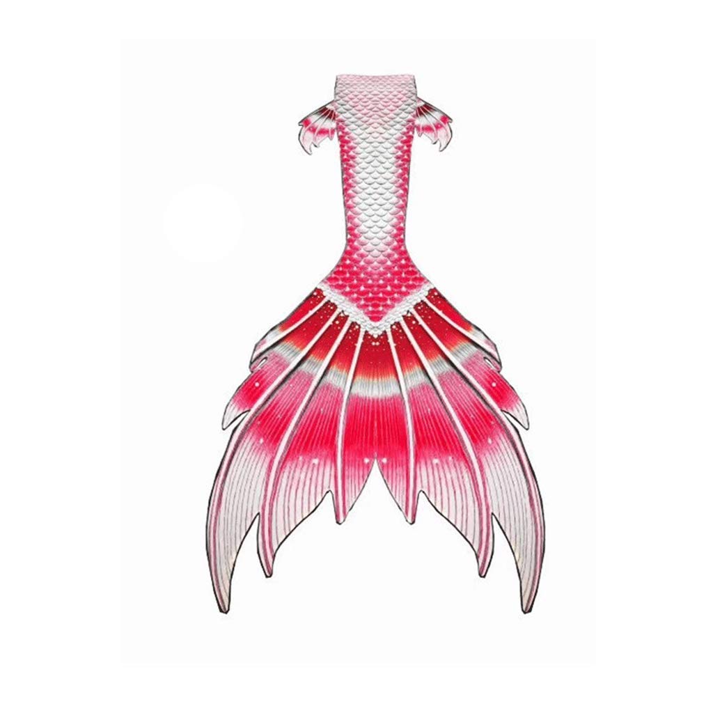 **Swimmable Mermaid Tail Bikini Set with Monofin for Girls - Bath, Swim & Role Play - Color B, Tailored Size**    **Optimized for SEO & Use Cases:**   