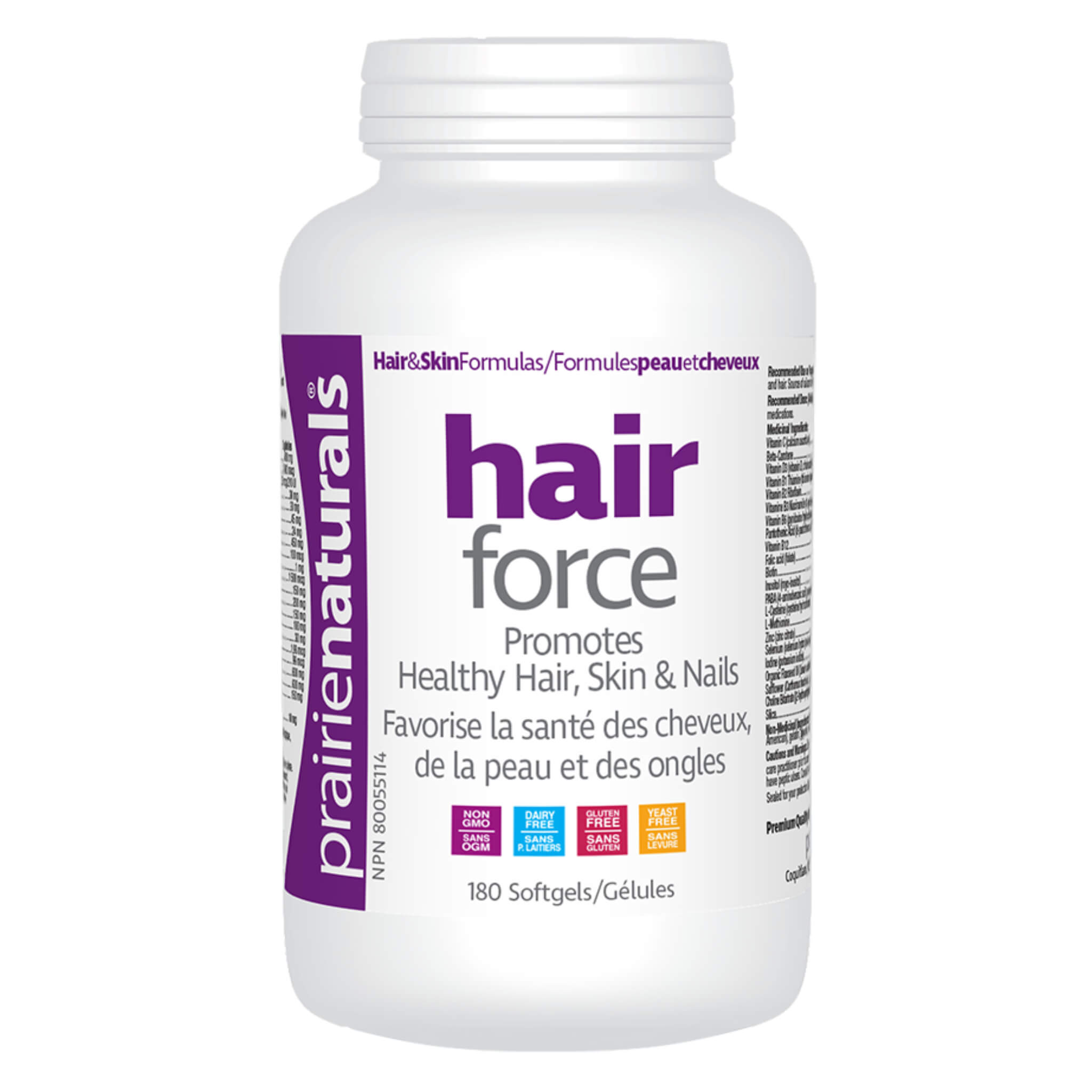 Hair Force Hair Growth Serum - Natural Hair Regrowth Treatment for Men & Women - Thickening & Strengthening Formula for Healthy Hair - Perfect for Daily Use at Home or Salon