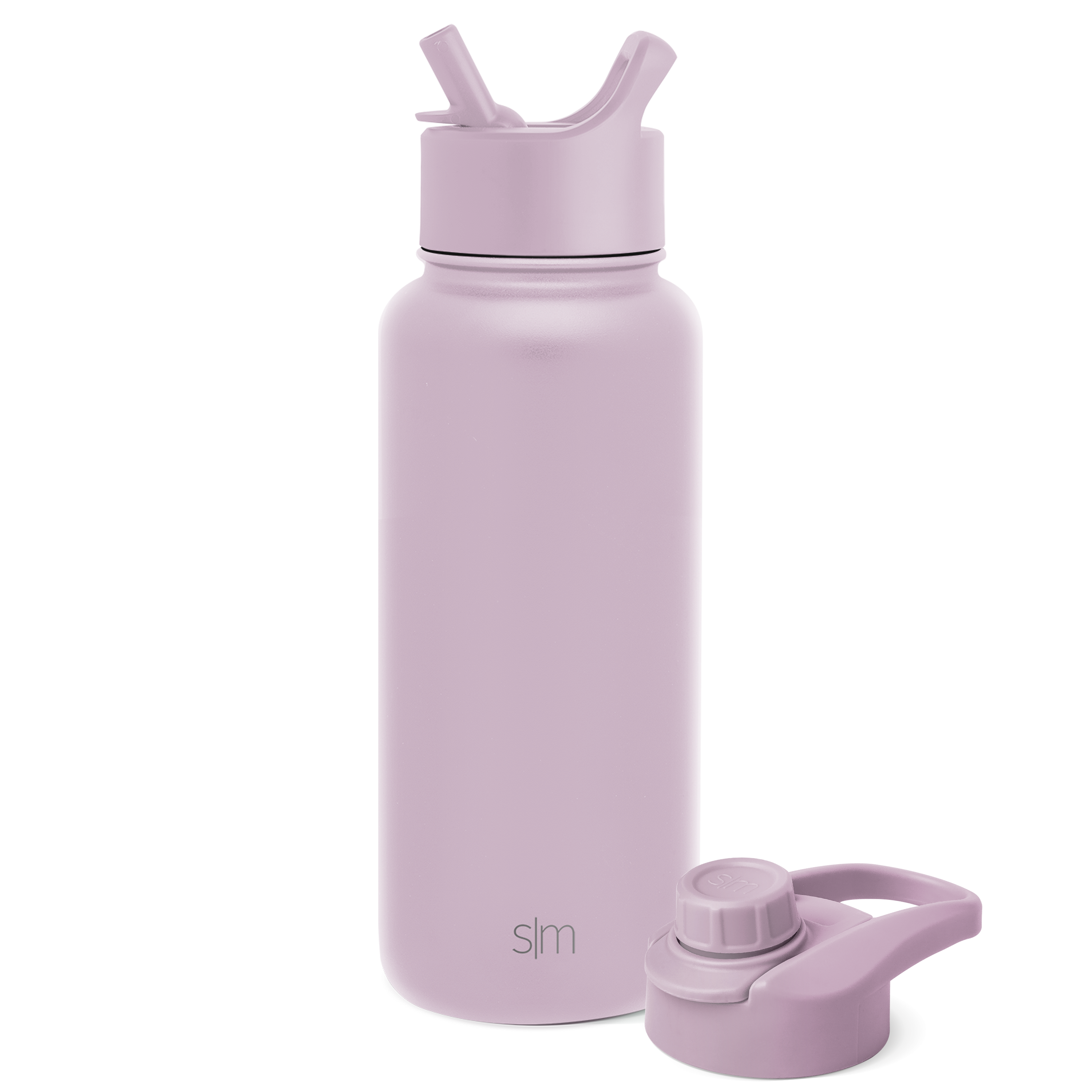 Summit Insulated Water Bottle with Straw & Chug Lid - 32oz Leakproof Stainless Steel Thermos for Hiking, Gym & Outdoor Activities