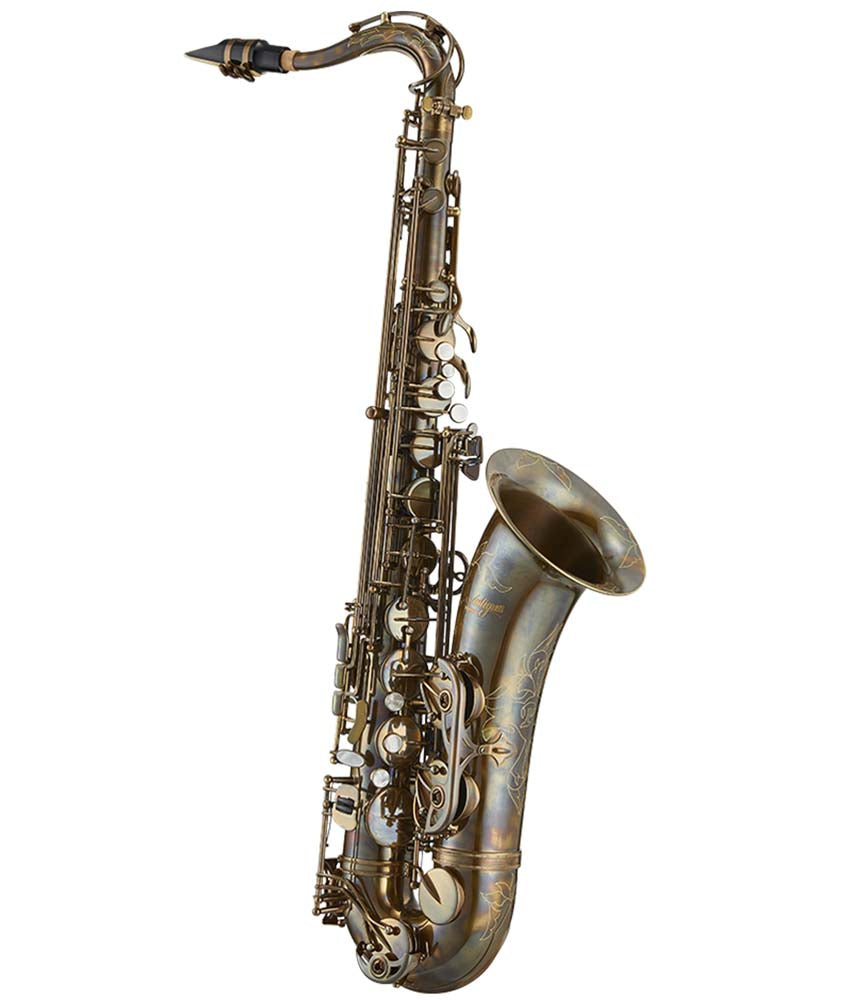 Antigua Winds TS6200 Pro Tenor Saxophone - Professional Brass Instrument with Classic Antique Finish | Perfect for Jazz, Concert & Studio Performances