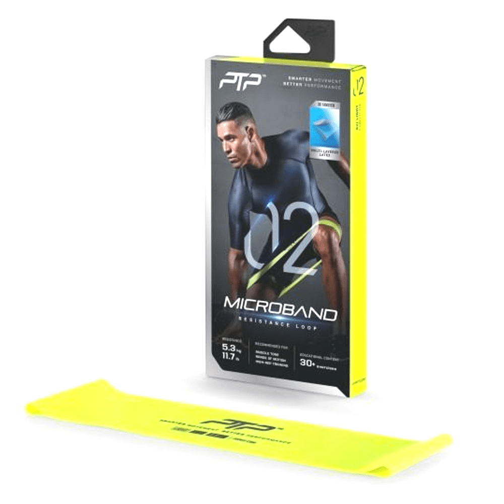 PTP Microband Light (Lime) - USB Rechargeable LED Wristband for Running, Cycling & Night Safety - Perfect for Jogging, Concerts and Outdoor Activities
