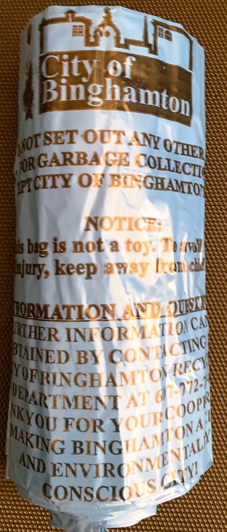 Premium Heavy-Duty Trash Bags for Home & Office - 30 Gallon Large Capacity, Extra Thick & Leak-Proof - Ideal for Kitchen, Yard Waste & Commercial Use - City of Binghamton Approved