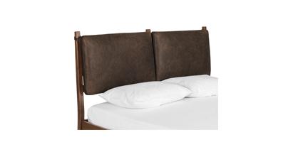 Truro Bed Headboard Cushion Set - Soft Upholstered Backrest Pillows for Bedroom, Queen/King Size - Perfect for Reading, Relaxing & Enhancing Bedroom Decor