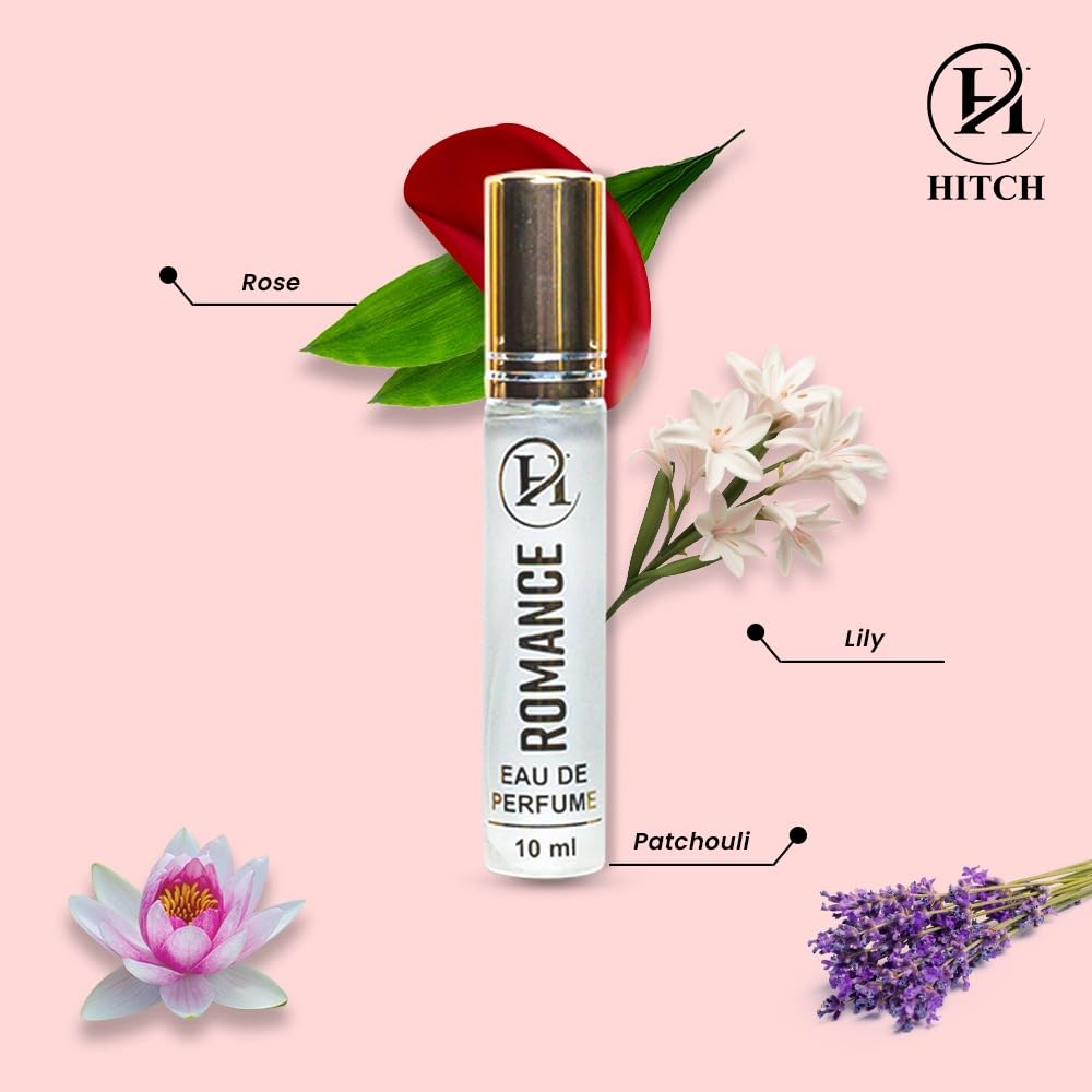 Premium HITCH Perfume Gift Set for Men & Women - 50ml Eau de Parfum, Long-Lasting Fragrance for Date Night & Special Occasions