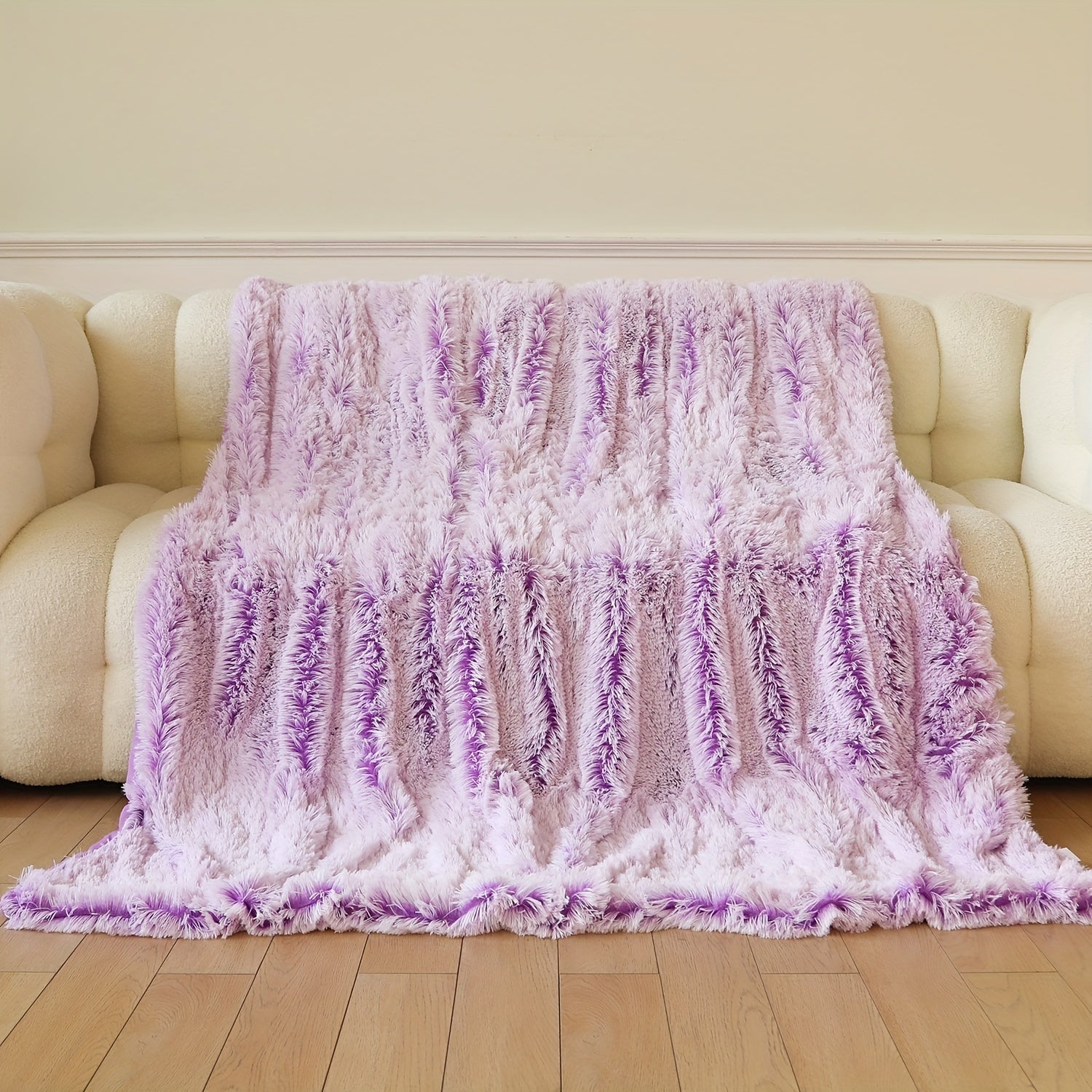 1pc Ultra Soft Double Layer Plush Sofa Blanket - Warm & Cozy Throw for Office, Couch, Bed, Nap | Machine Washable & Easy Care | Perfect for Home, Office, Travel & Gifts | Great for Winter Nights, Movie Time & Relaxation
