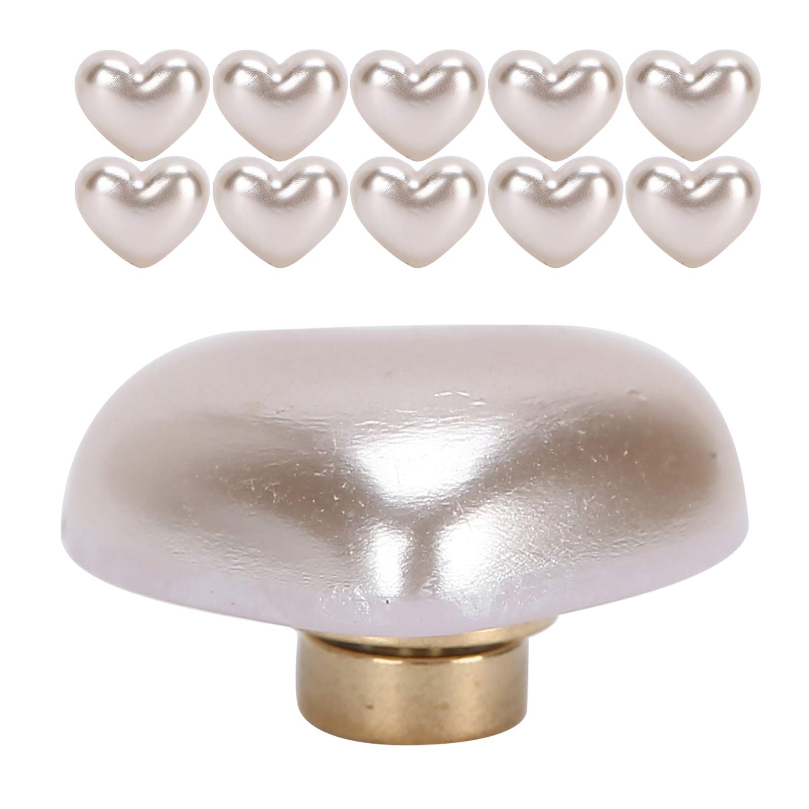 DIY Nail Art Beads - Lightweight Simulated Pearl Beads for Nail Decoration, Scrapbooking & Crafts | Small Durable Beads for Women & Teens | Perfect for Nail Art, Jewelry Making & Home Decor Projects (XZ-44)
