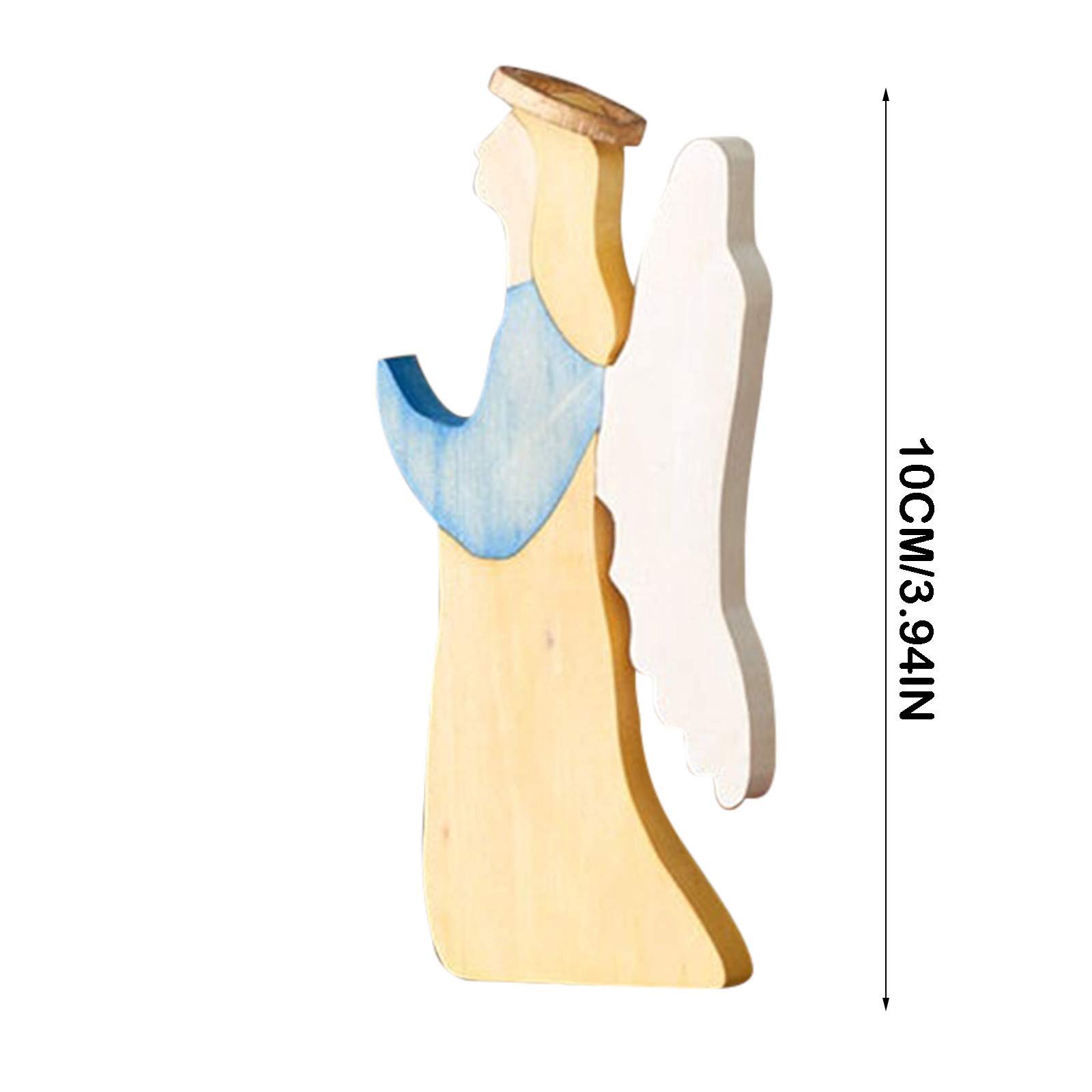 Easter Resurrection Scene Set - Handmade Wooden Nativity Sculptures, 3D Jesus Christ Figurines for Home & Office Decor - Religious Keepsakes & Spring Festival Decorations - Perfect for Easter Celebrations, Church Displays & Christian Gift Giving