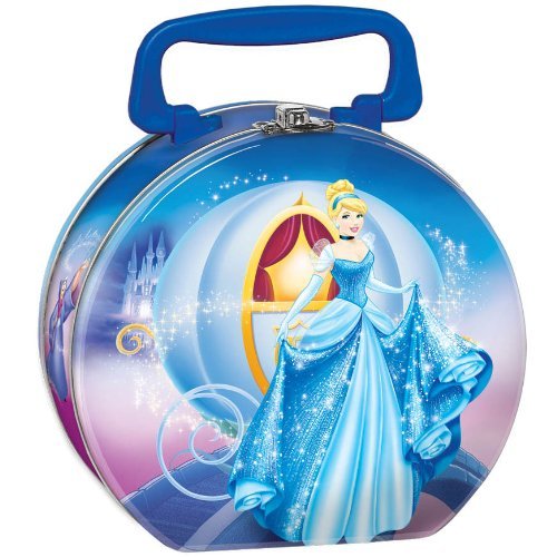 Disney's Cinderella Sparkle Metal Box - Elegant Collectible Gift Box for Jewelry, Keepsakes & Special Occasions | Perfect for Birthdays, Weddings & Princess-Themed Parties