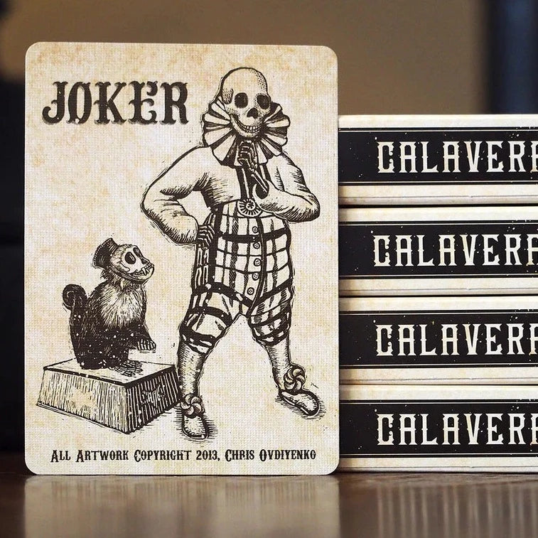 Premium Calaveras Playing Cards - Unique Skull-Themed Deck for Poker, Magic Tricks & Collectors | Perfect for Game Nights, Gifts & Halloween Parties
