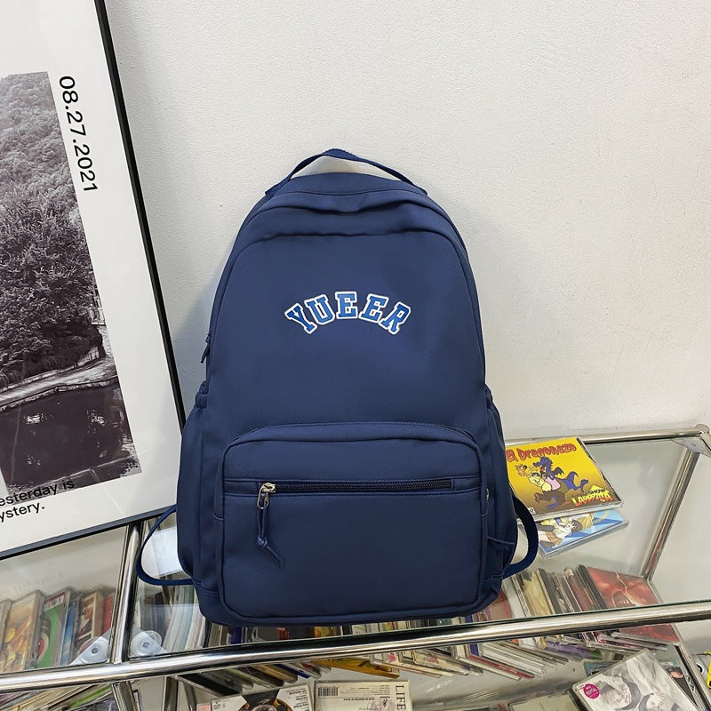 Stylish Large Capacity Backpack for Men & Women - Durable Casual School Bag for College, Work & Travel