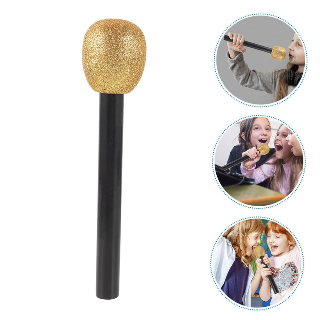 5 Pack Sparkling Kids Microphones - 3