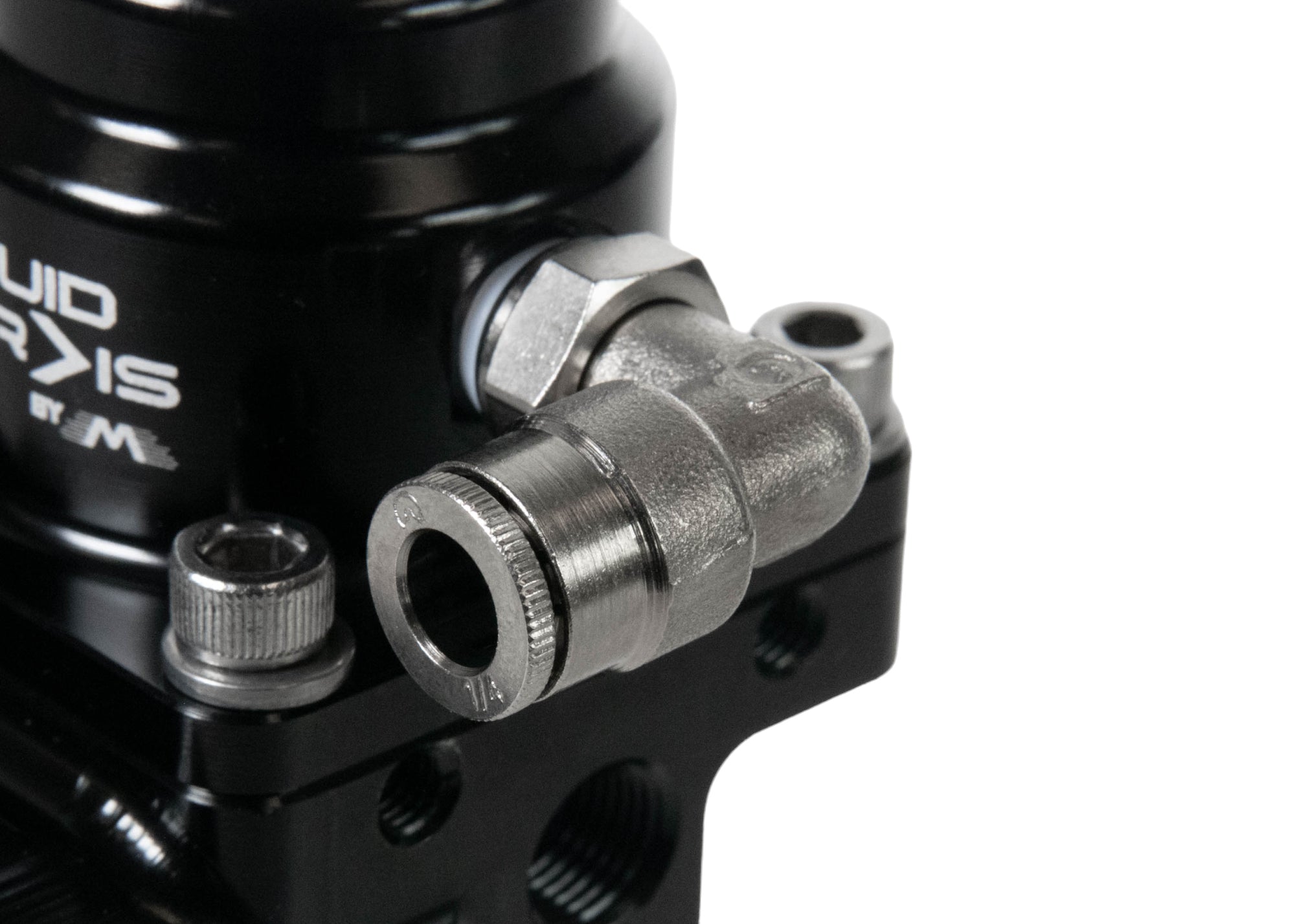Fluidworks 1-10 GPM Fuel Pressure Regulator 35-70 PSI with Front Loader Fittings - Compatible with Tractors, Trucks & Heavy Equipment