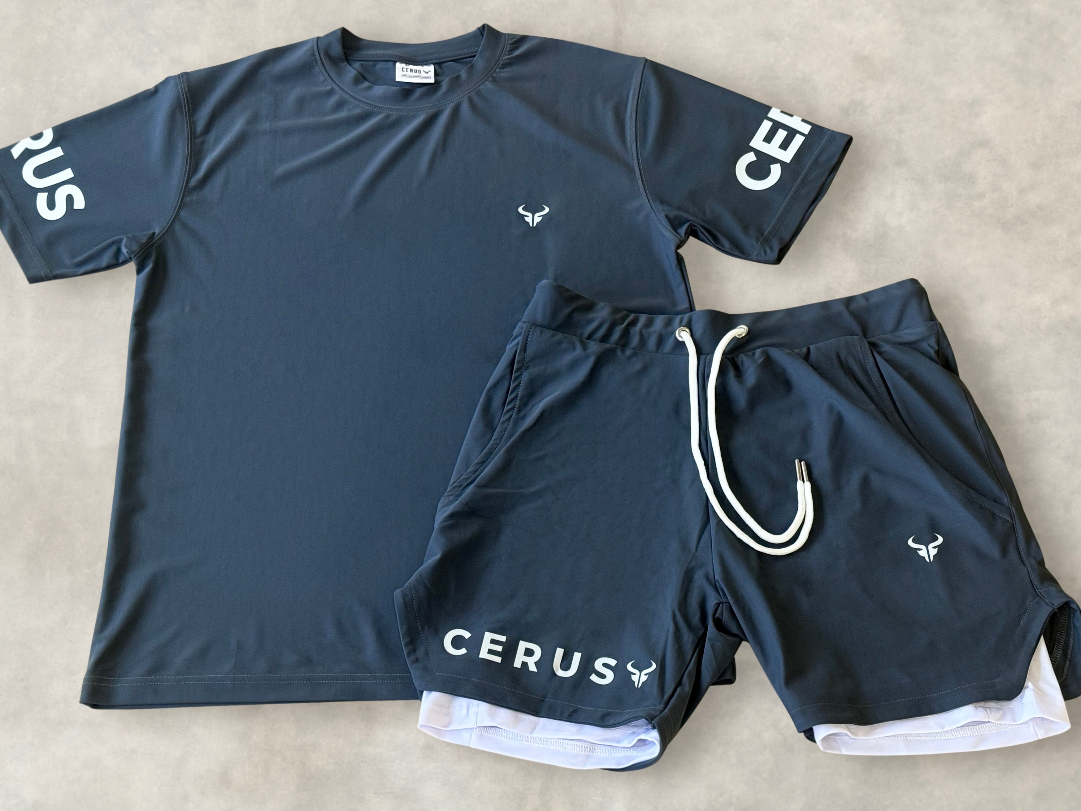 Cerus Grey Apex Men's T-Shirt - Premium Cotton Casual Tee for Everyday Wear | Gym, Workout, Streetwear & Lounge Comfort