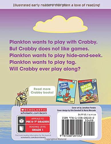 Acorn A Crabby Book #02 Let's Play, Crabby! - Fun Early Reader Book for Kids | Perfect for Bedtime Stories & Classroom Reading
