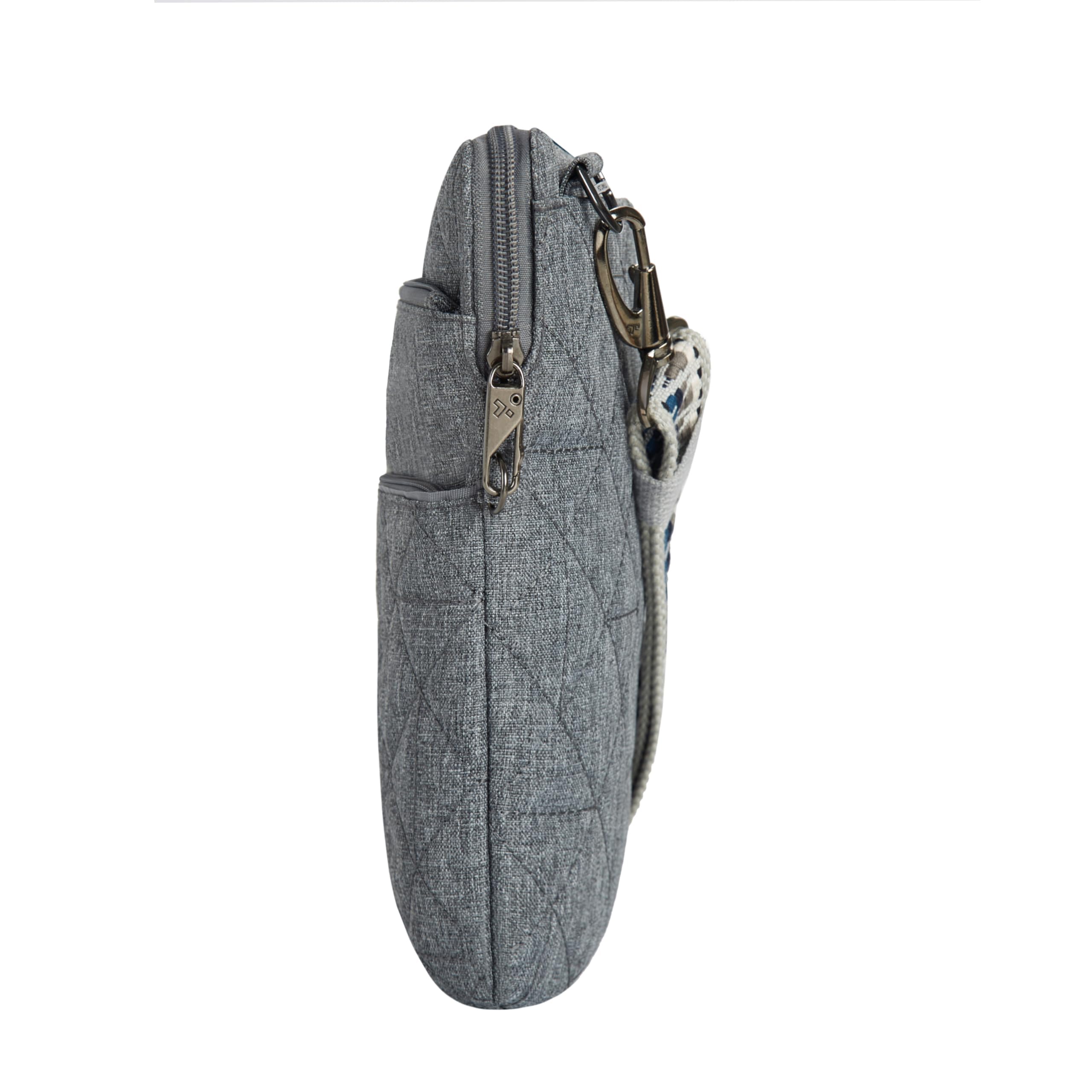 Travelon Anti-Theft Boho Slim Crossbody Bag for Women - Stylish & Secure Purse for Travel, Commuting & Everyday Use