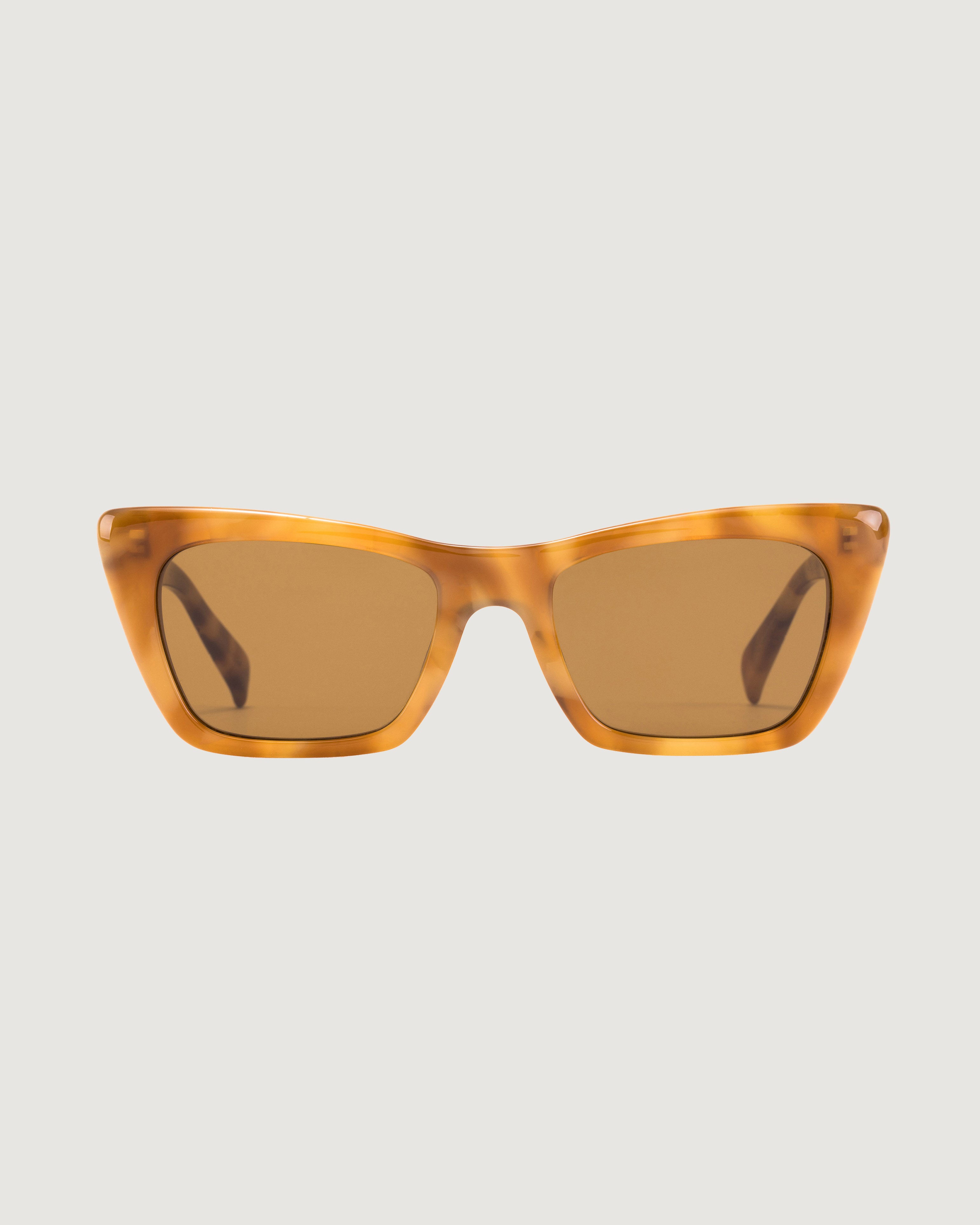 OTIS Currents Sunglasses - Eco Havana Citrine/Brown Polarized Lenses - UV Protection for Men & Women - Perfect for Beach, Driving & Outdoor Activities