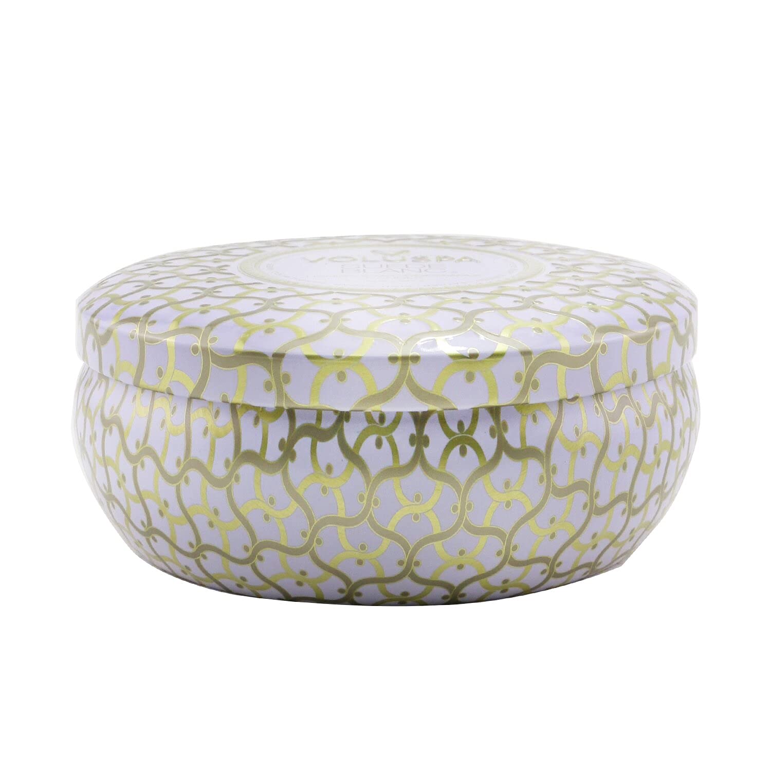 Voluspa Suede Blanc 3-Wick Coconut Wax Candle - 12 oz, 40 Hour Burn Time, Handcrafted in USA | Home Decor, Aromatherapy, Gift for Holidays & Relaxation
