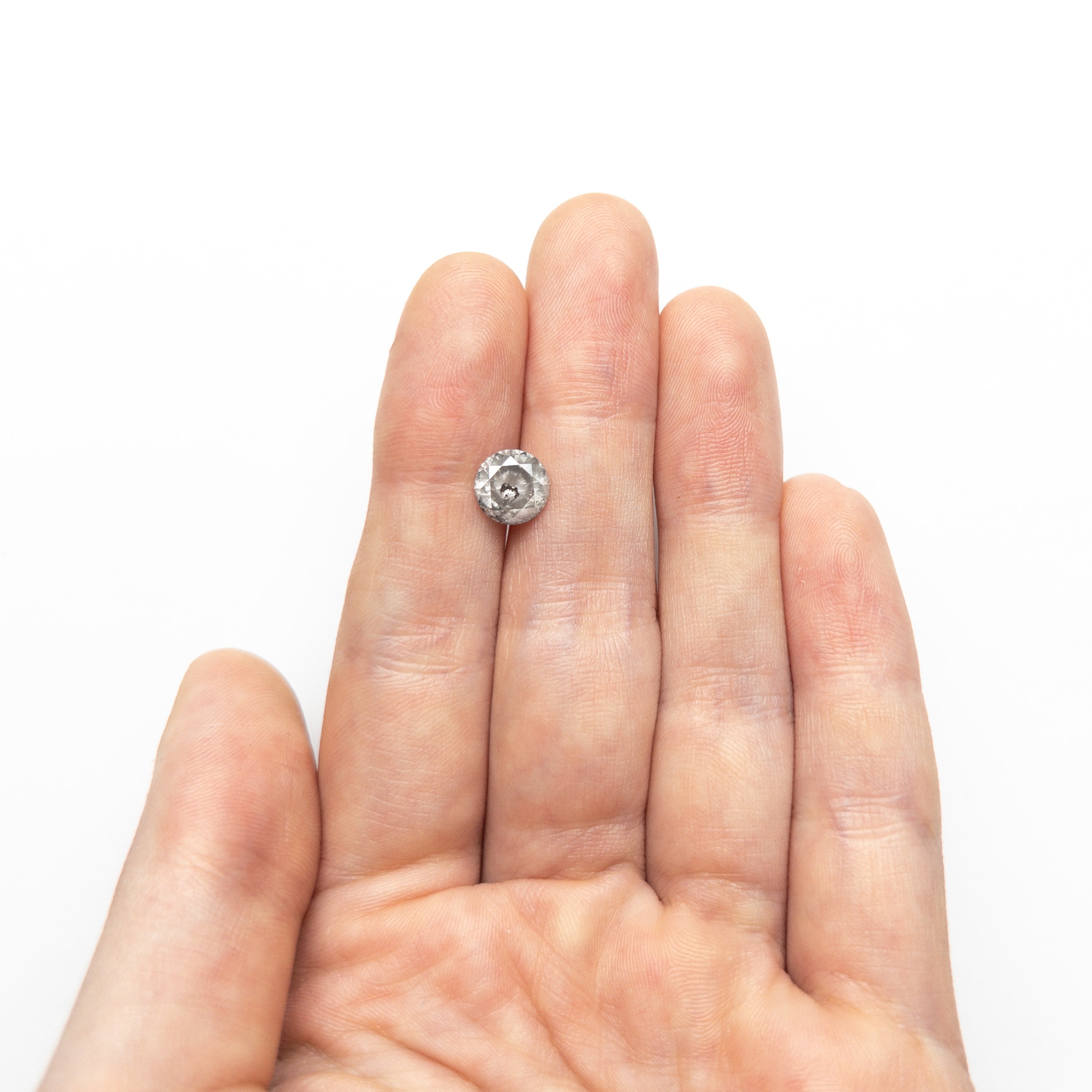 1.61ct Round Brilliant Cut Diamond - 7.38x7.34x4.53mm (21876 07) | Perfect for Engagement Rings & Fine Jewelry