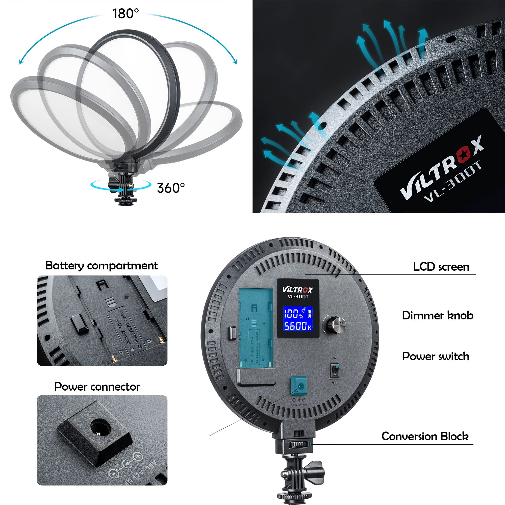 VILTROX VL-300T 8