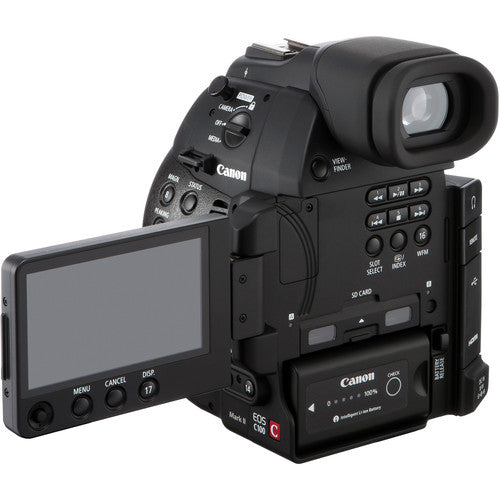 Canon EOS C100 Mark II Professional Cinema Camera Body with CN-E 70-200mm T4.4 Cine Zoom Lens Kit - Perfect for Film Production, Documentary & Broadcast Videography