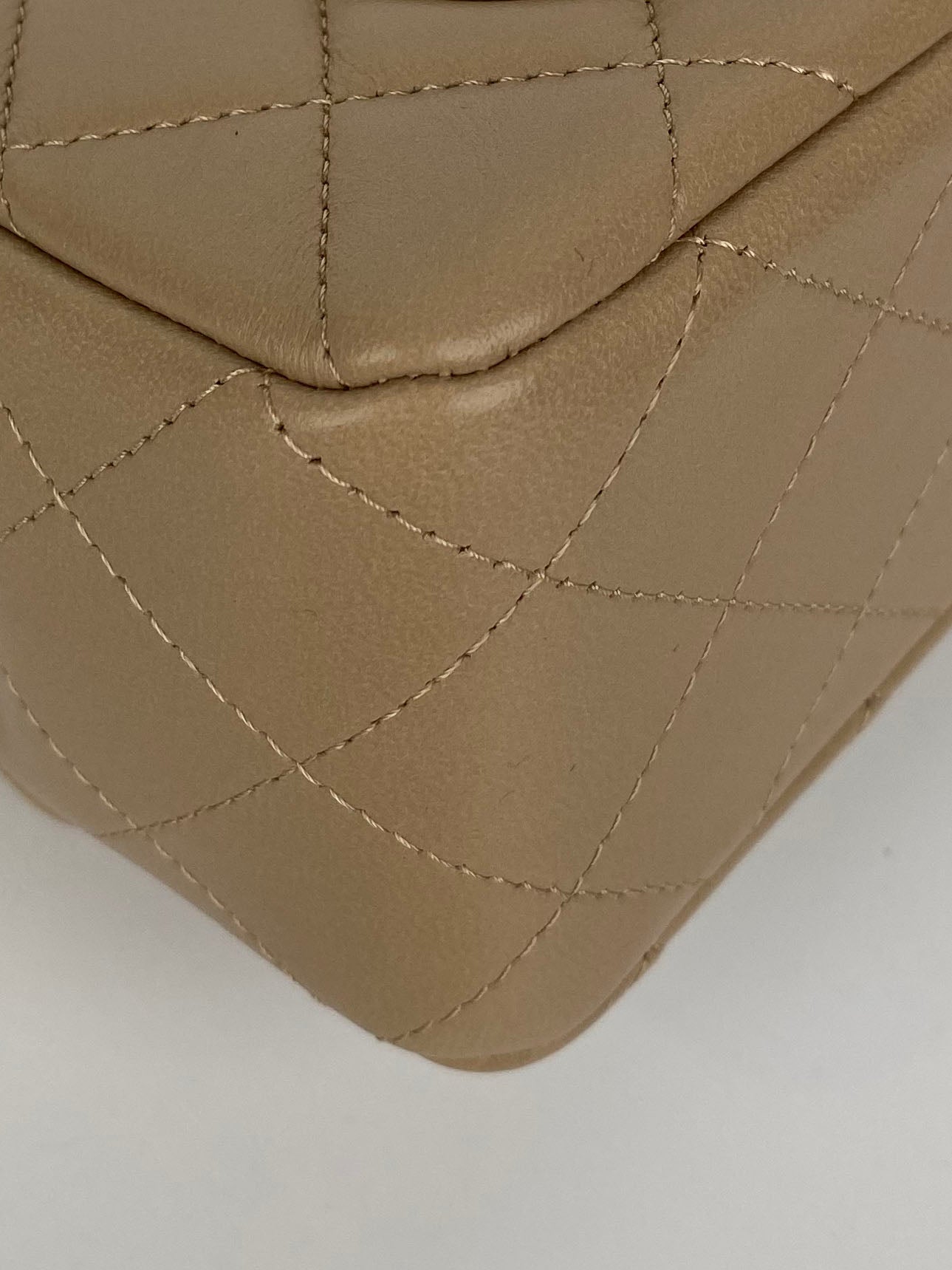 Chanel Light Brown Mini Flap Bag - Classic Quilted Leather Crossbody Purse for Women | Perfect for Date Night, Parties & Everyday Luxury