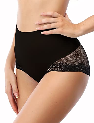 JELLYOGA High Waisted Shapewear Panties for Women - Tummy Control Body Shaper Girdle Underwear | Perfect for Postpartum, Workout & Everyday Slimming