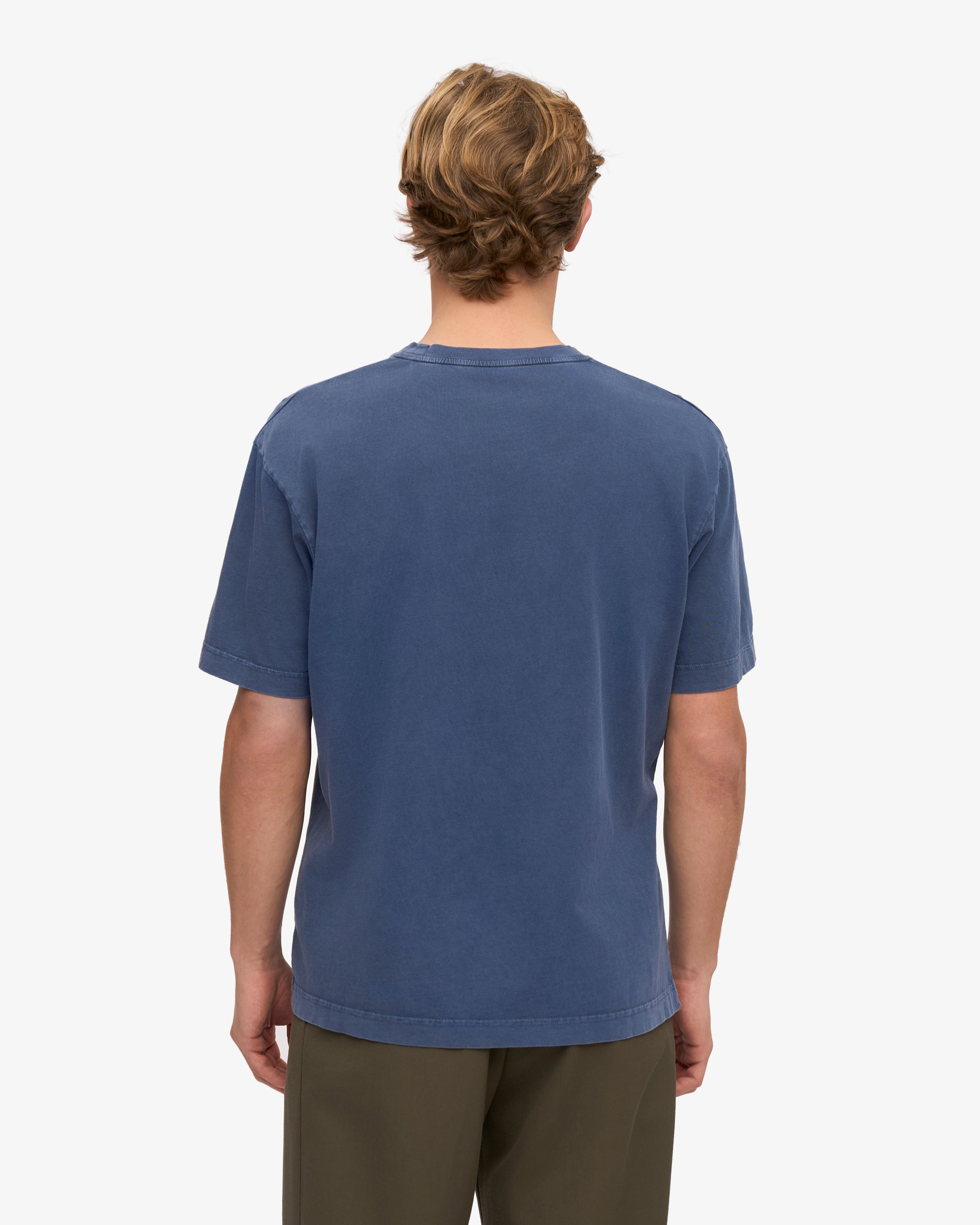 Premium Oversized Organic Cotton T-Shirt for Men & Women | Soft, Breathable & Eco-Friendly | Neptune Blue | Perfect for Casual Wear, Loungewear & Street Style