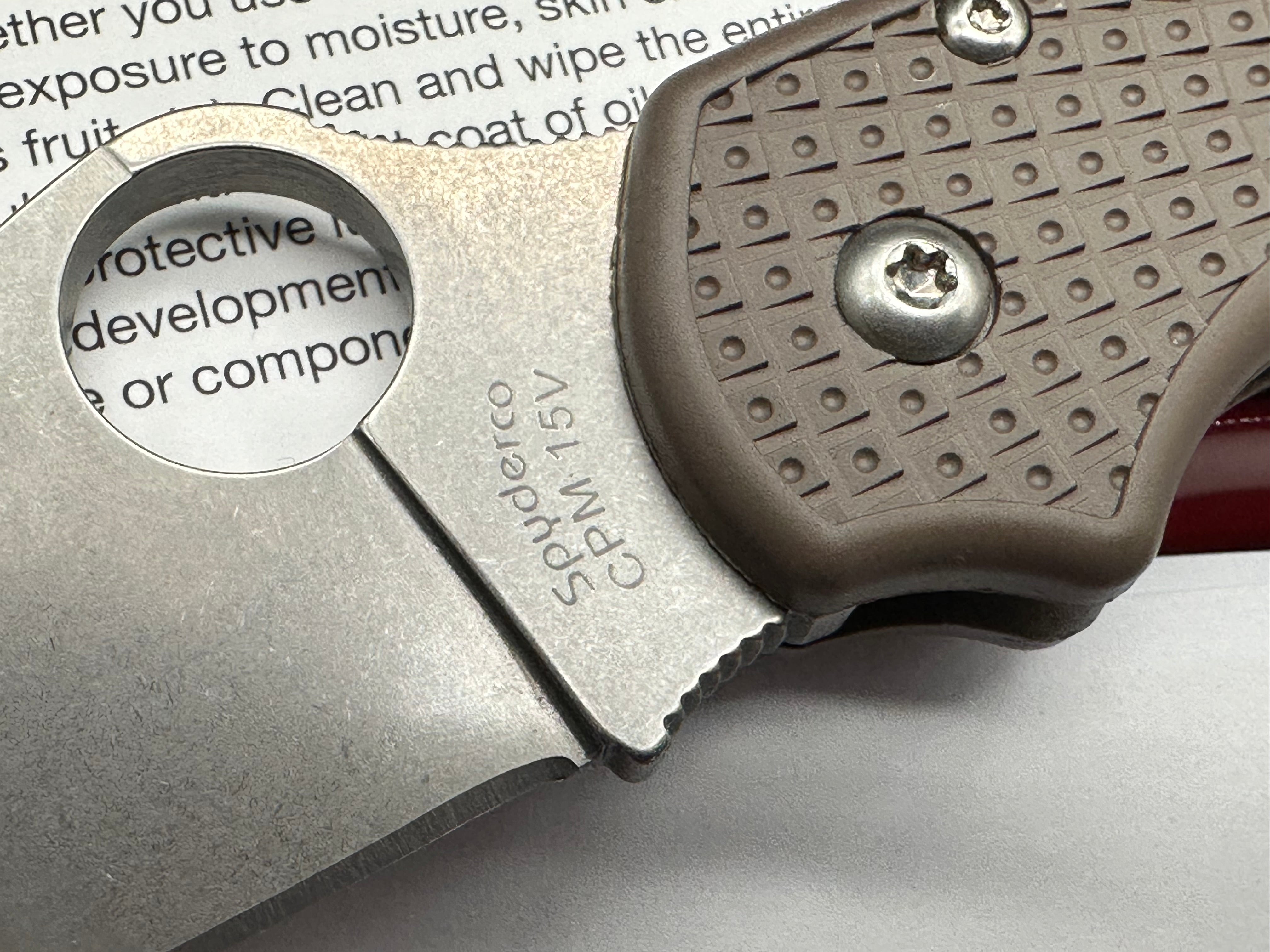 Spyderco Para 3 Lightweight Folding Knife - 2.93