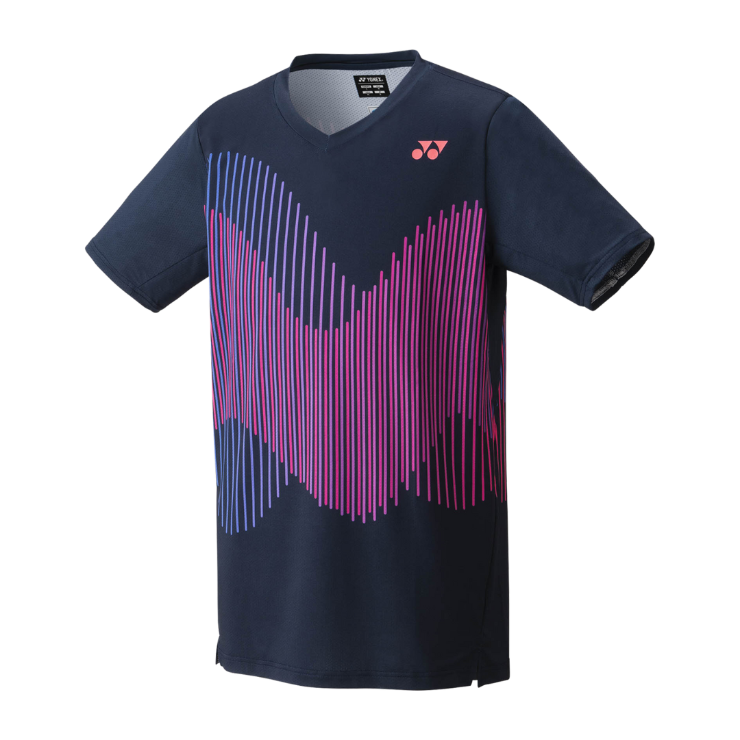 Yonex 10562 US OPEN Men's Crew Neck Tennis Shirt - Breathable Performance Tee for Tennis Matches & Casual Wear