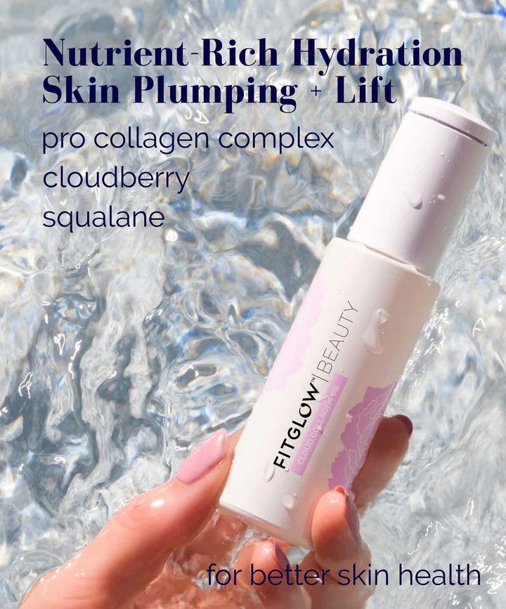 Premium Cloud Collagen Oil for Skin Hydration & Anti-Aging - Natural Face & Body Moisturizer for Glowing Complexion | Perfect for Daily Skincare Routine & Nighttime Treatment