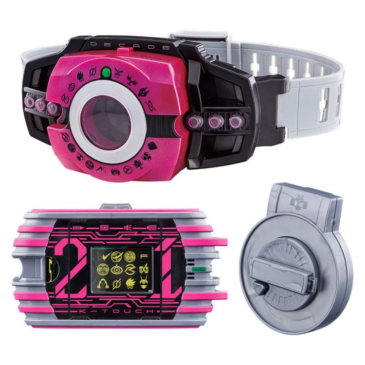 Bandai DX Henshin Belt Kamen Rider Zi-O Neo Decadriver & K-Touch 21 Set - Transformable Role Play Toy for Kids & Collectors - Perfect for Cosplay, Halloween & Anime Conventions