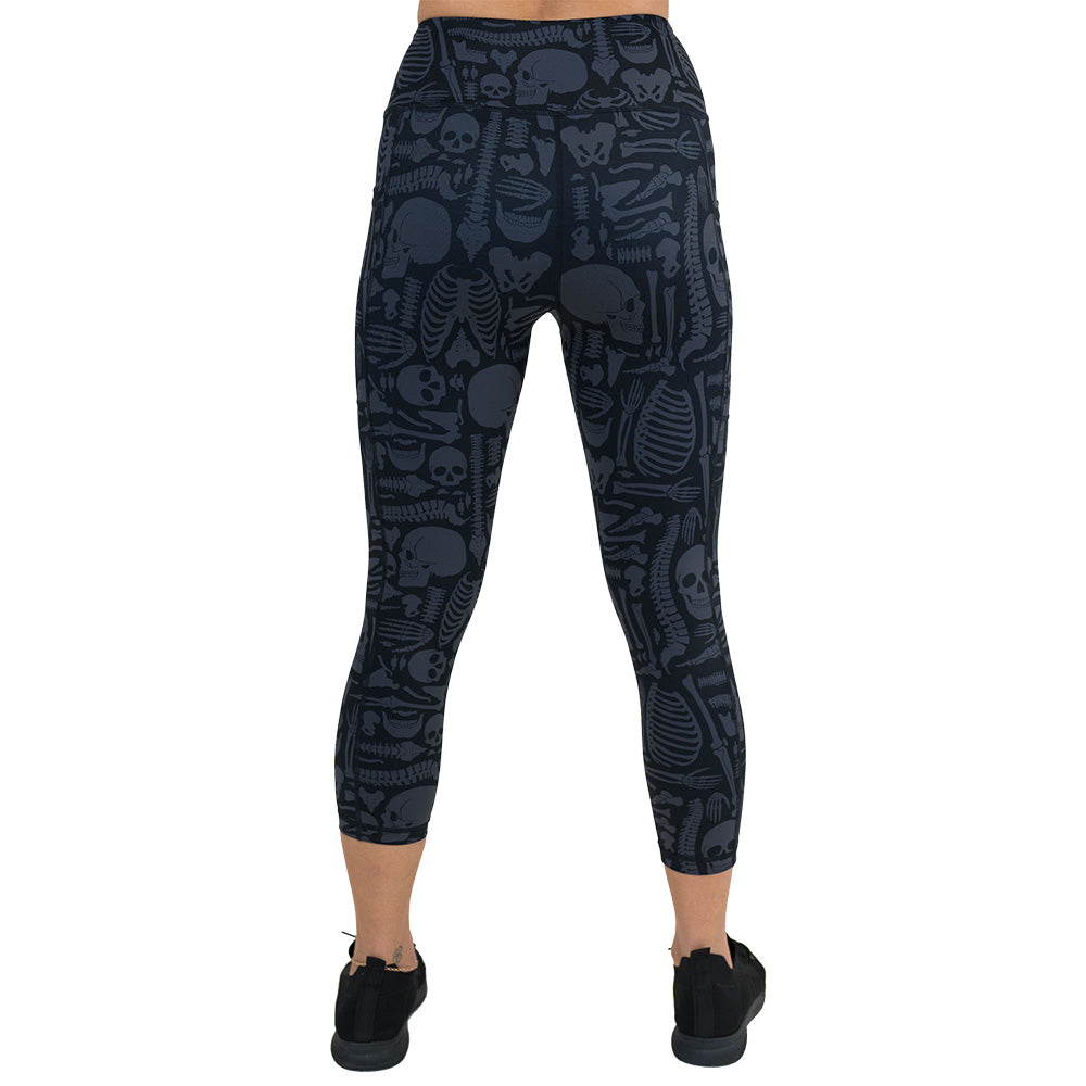 Baddie To The Bone Leggings - High Waisted Yoga Pants for Women, Tummy Control Workout Leggings - Perfect for Gym, Running, Yoga & Casual Wear