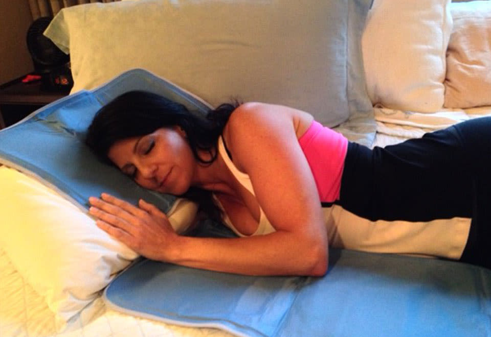 Self Cooling Pillow Pad - Breathable & Temperature Regulating Gel Memory Foam for Hot Sleepers - Perfect for Night Sweat Relief, Summer Comfort & Better Sleep