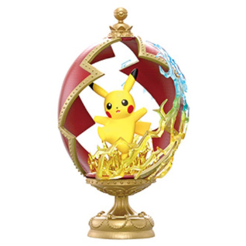 Pokemon Ovaltique Collection Vol. 01 Re-Ment 3 Inch Mini Figure Set - Cute Pocket-Sized Collectible for Display, Gifts & Anime Decor