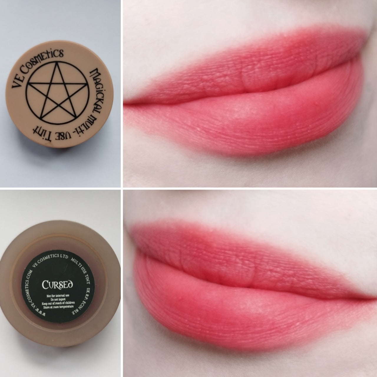 Limited Edition Magickal Multi-Tint Lipstick - Cursed Collection | Vegan & Cruelty-Free Makeup for Witches & Goth Lovers | Perfect for Halloween, Cosplay & Dark Aesthetic Looks