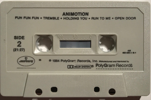 Animotion - Animotion Cassette Album (35) NM or M Condition - Perfect for Vintage Music Collectors & 80s Nostalgia Lovers