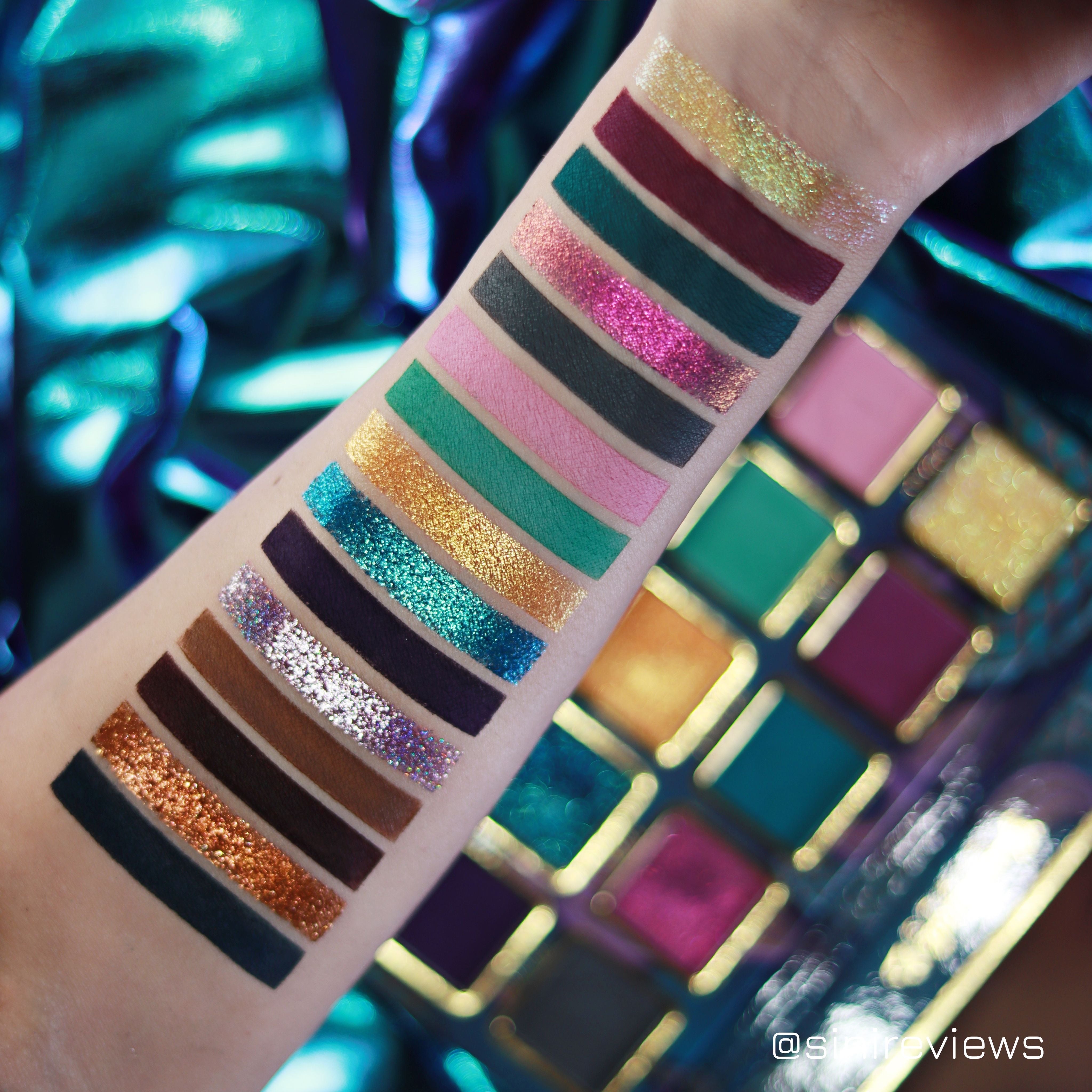 Call of the Sirens Eyeshadow Palette - 12 Highly Pigmented Matte & Shimmer Shades for Day & Night Makeup Looks | Perfect for Parties, Weddings & Special Occasions
