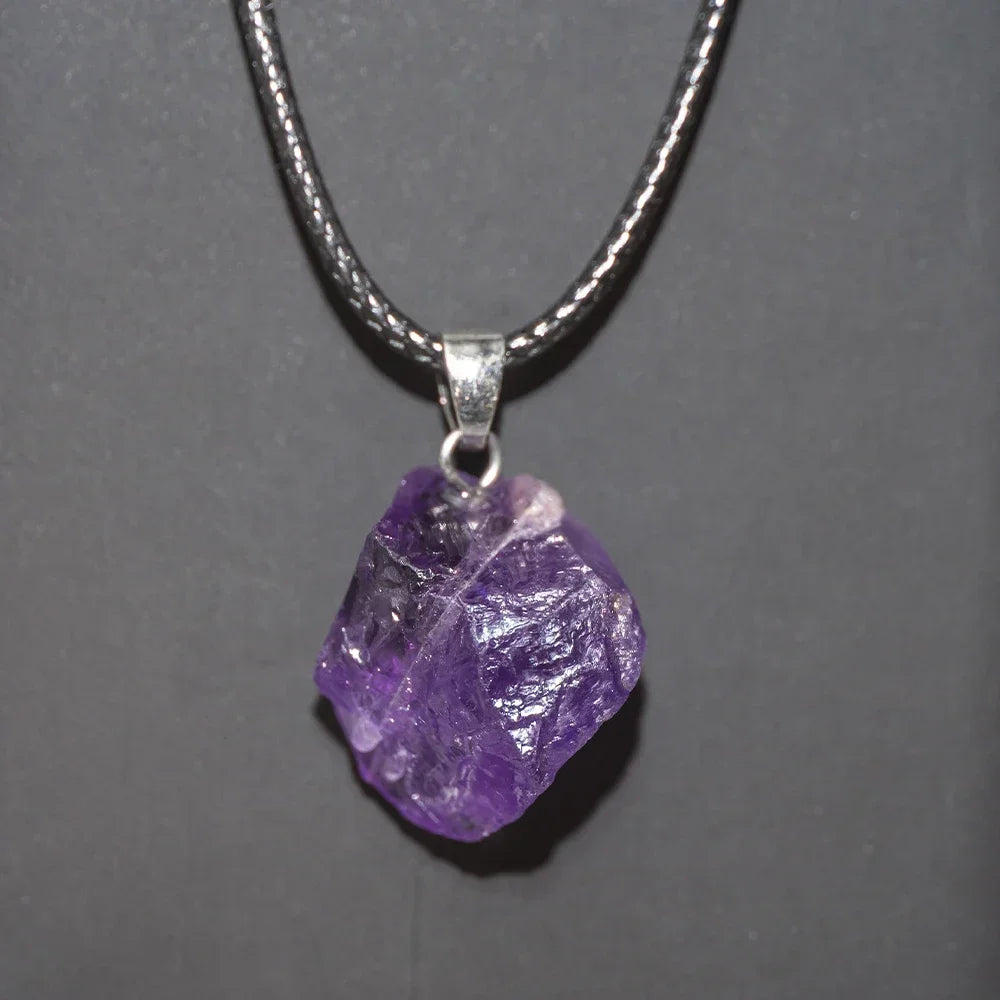 Firestone Pendant Necklace - Genuine Natural Stone Jewelry for Women | Perfect for Everyday Wear, Gifts & Special Occasions