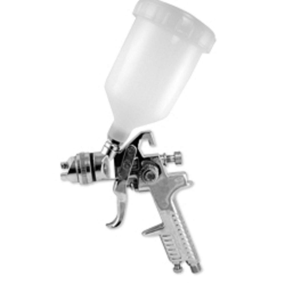 Professional HVLP Gravity Feed Spray Gun with Pressure Gauge - Perfect for Urethane, Base Coat, Clear Coat & Automotive Painting - Ideal for DIY Projects, Furniture Refinishing & Car Detailing