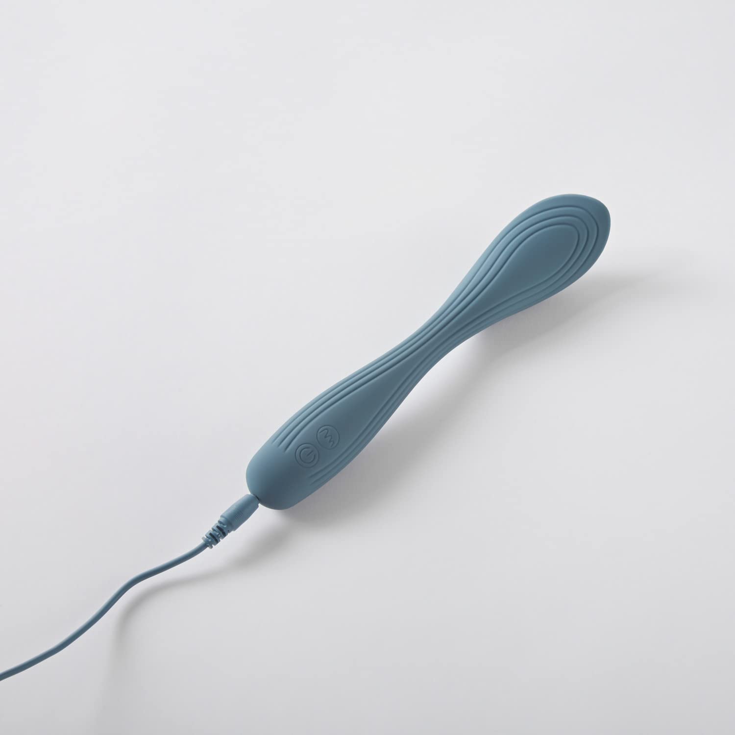 Pure Romance Twilight Mood - Bendable Clitoral Vibrator with 7 Pulse Patterns & 3 Speeds | Soft Silicone Massager with Textured Head for Enhanced Pleasure | Perfect for Solo Play & Couples Intimacy