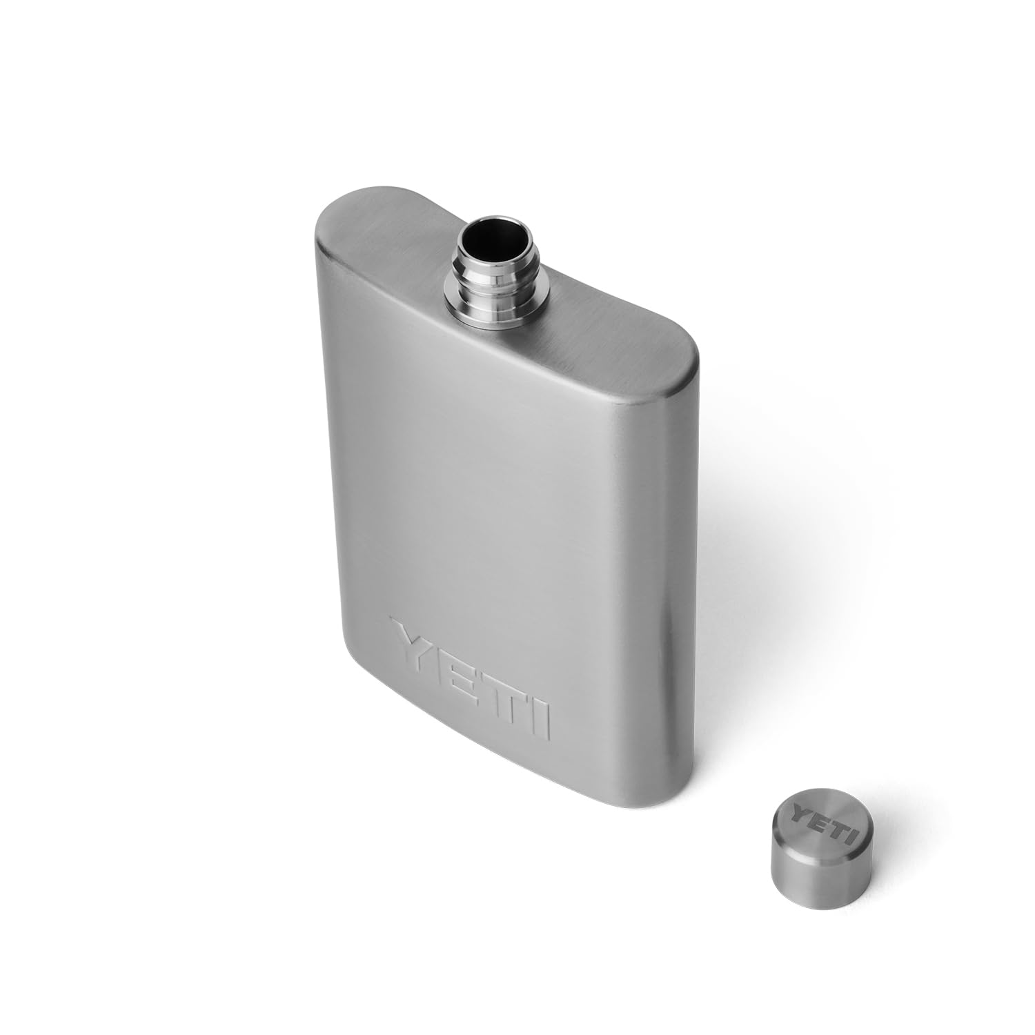 YETI 7 oz Stainless Steel Flask with Funnel - Insulated Travel Whiskey Liquor Bottle for Camping, Hiking & Outdoor Adventures