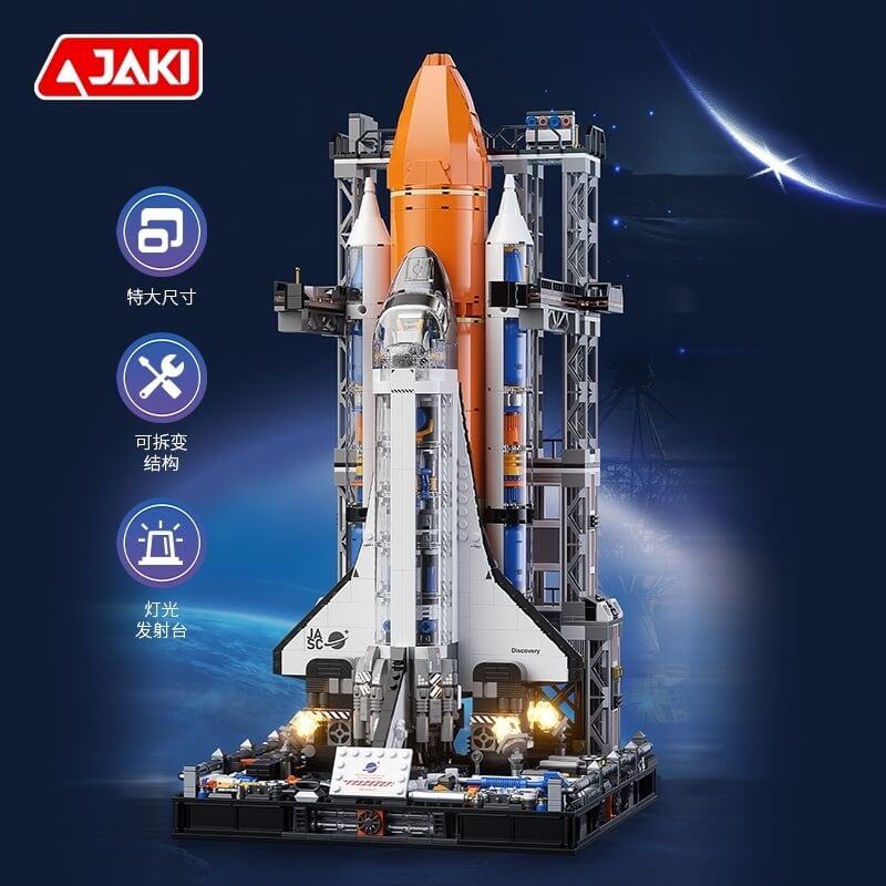 JAKI JK8513 Super Space Shuttle Mechanical Gaming Keyboard - 87 Keys RGB Backlit, Wired USB for PC/Mac - Perfect for Gaming, Typing & Office Work