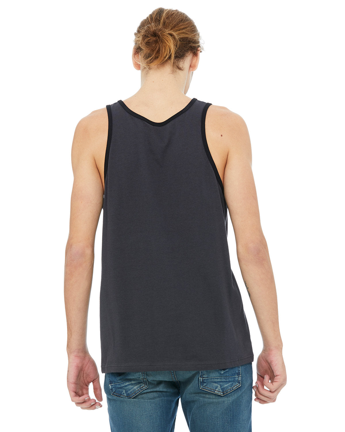 Bella + Canvas 3480 Unisex Jersey Tank Top - Soft Cotton Blend Relaxed Fit for Men & Women - Perfect for Gym, Yoga, Beach & Summer Outfits