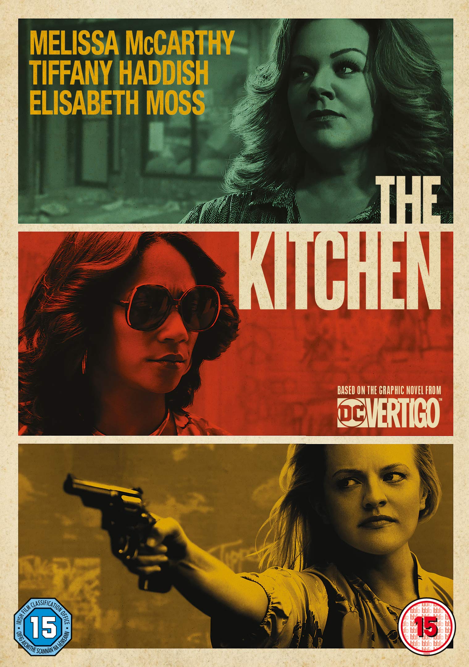 The Kitchen [DVD] [2019] - Crime Thriller Movie Starring Melissa McCarthy - Perfect for Movie Nights & Crime Drama Fans