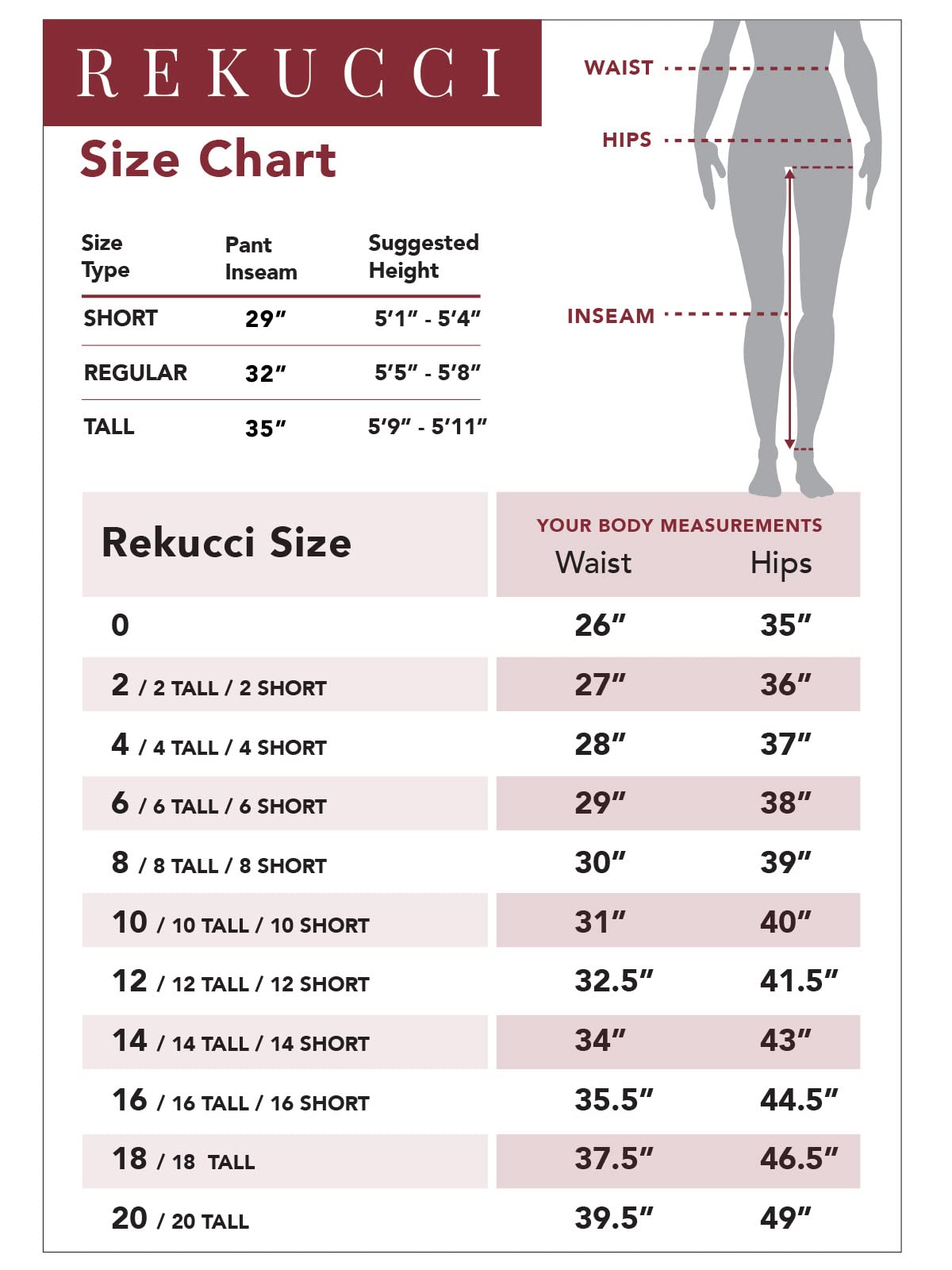 Rekucci Women's Stretch Bootcut Pants with Tummy Control - Smart Desk to Dinner Comfort for Work & Casual Wear