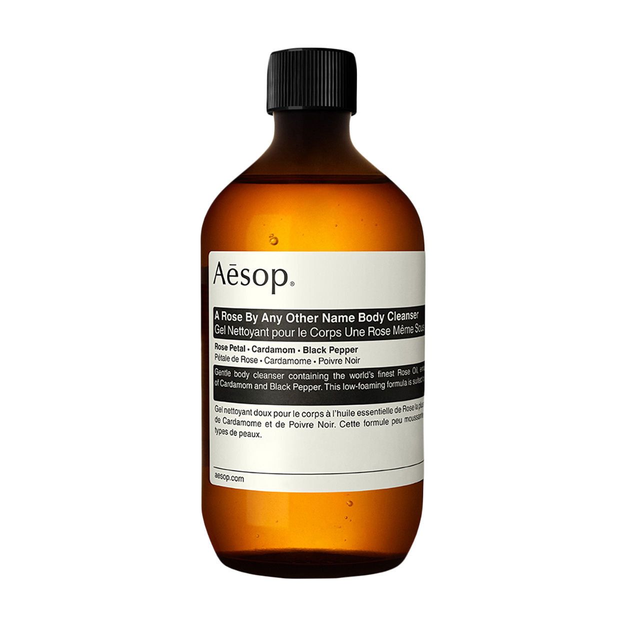 Natural Rose Cleansing Face Wash with Screw Cap - Gentle Skincare for Daily Use & Travel