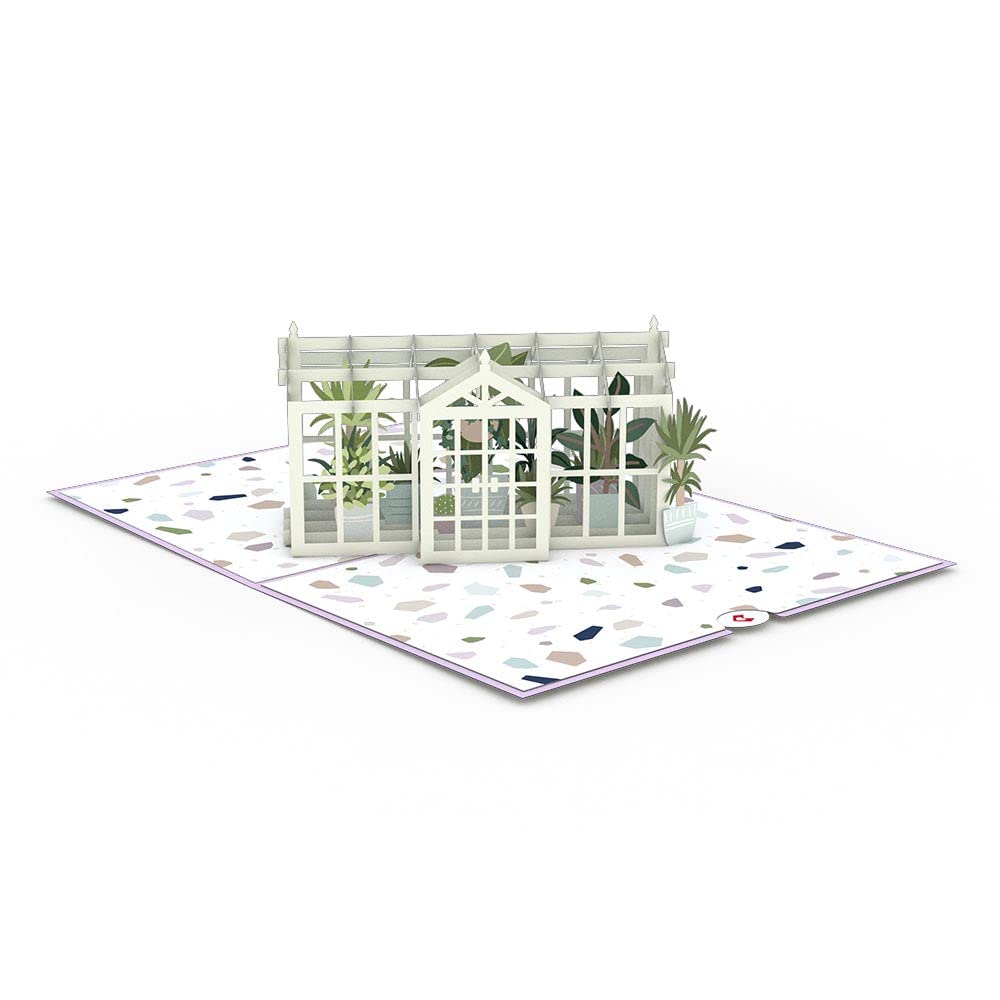 Lovepop Greenhouse Garden 3D Pop-Up Greeting Card - Beautiful Floral Birthday Card for Women, Mother's Day, Anniversary - Perfect for Special Occasions & Home Decor