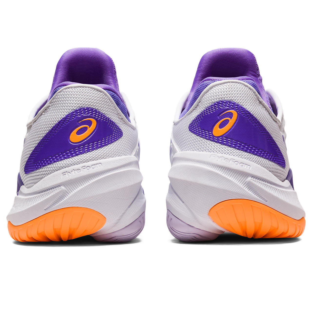ASICS Court FF 3 Women's Tennis Shoes - White/Purple | High-Performance Indoor & Outdoor Court Shoes for Women | Perfect for Tennis, Pickleball & Volleyball Players