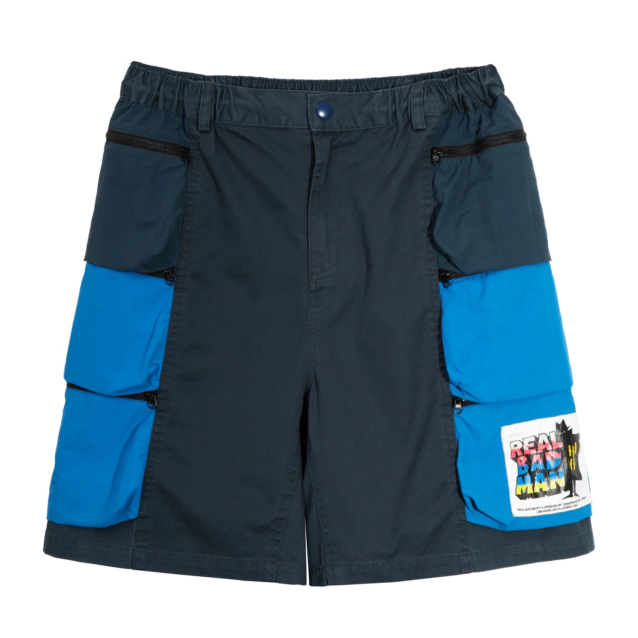 Carryall Hiker Shorts for Men - Lightweight Quick-Dry Hiking Shorts in Blue - Perfect for Outdoor Adventures, Camping & Travel