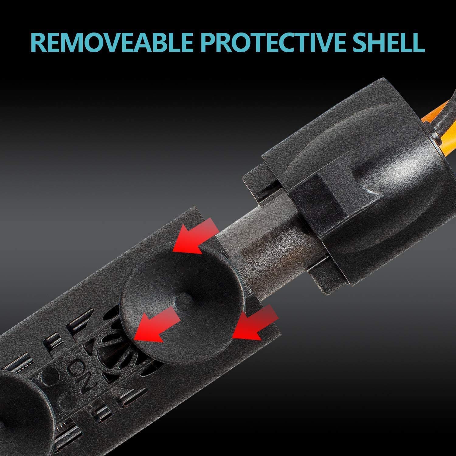 300W Submersible Aquarium Heater for Saltwater & Freshwater (40-75 Gal) - Safe & Accurate for Fish Tanks